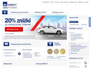 Strona AXA Direct