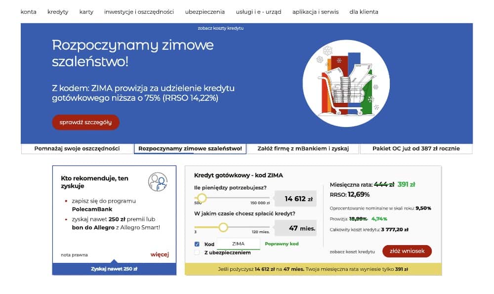 mBank – pierwszy wirtualny bank w Polsce. Czy warto założyć konto?